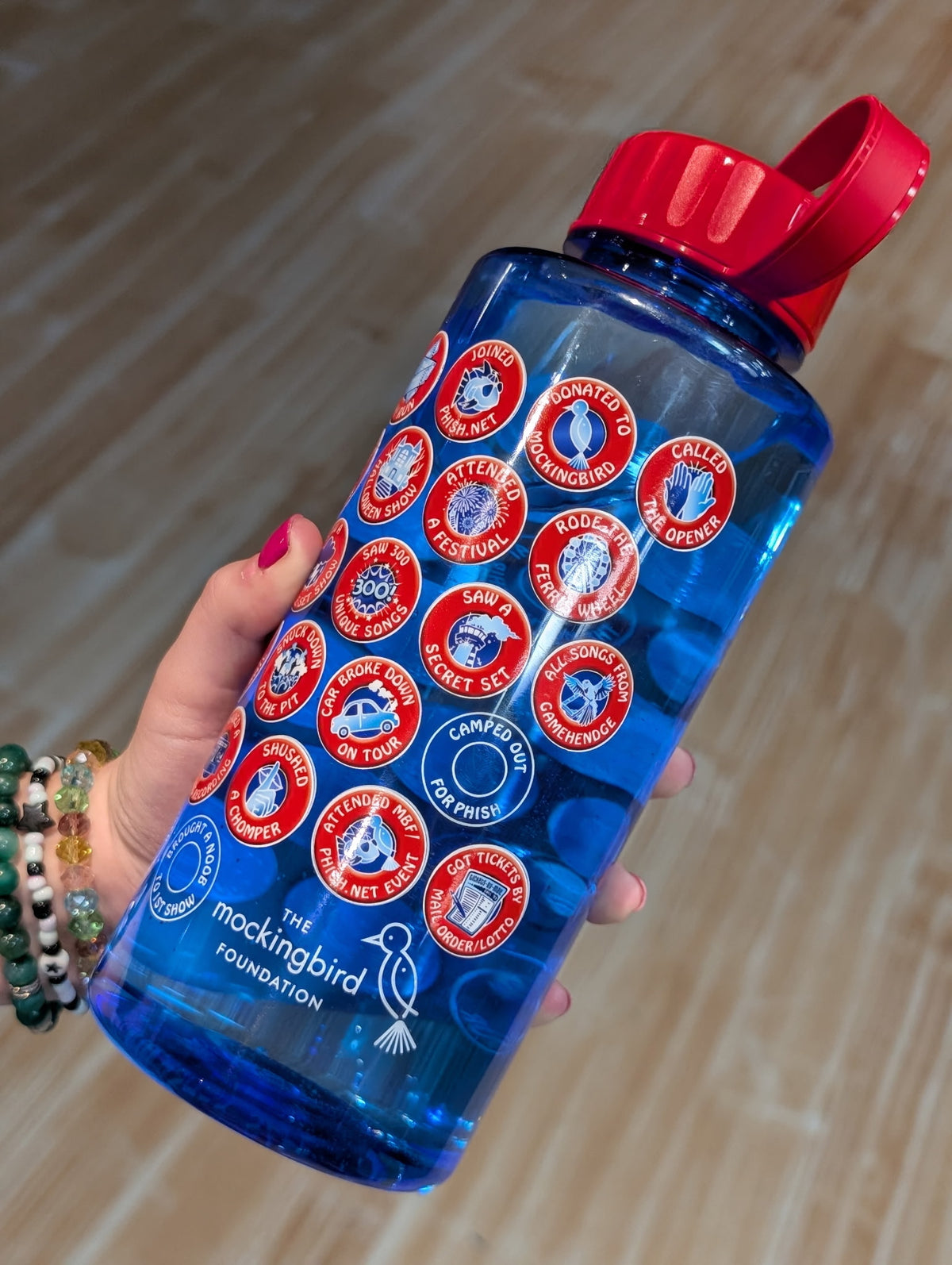 Achievement Tracker Water Bottle