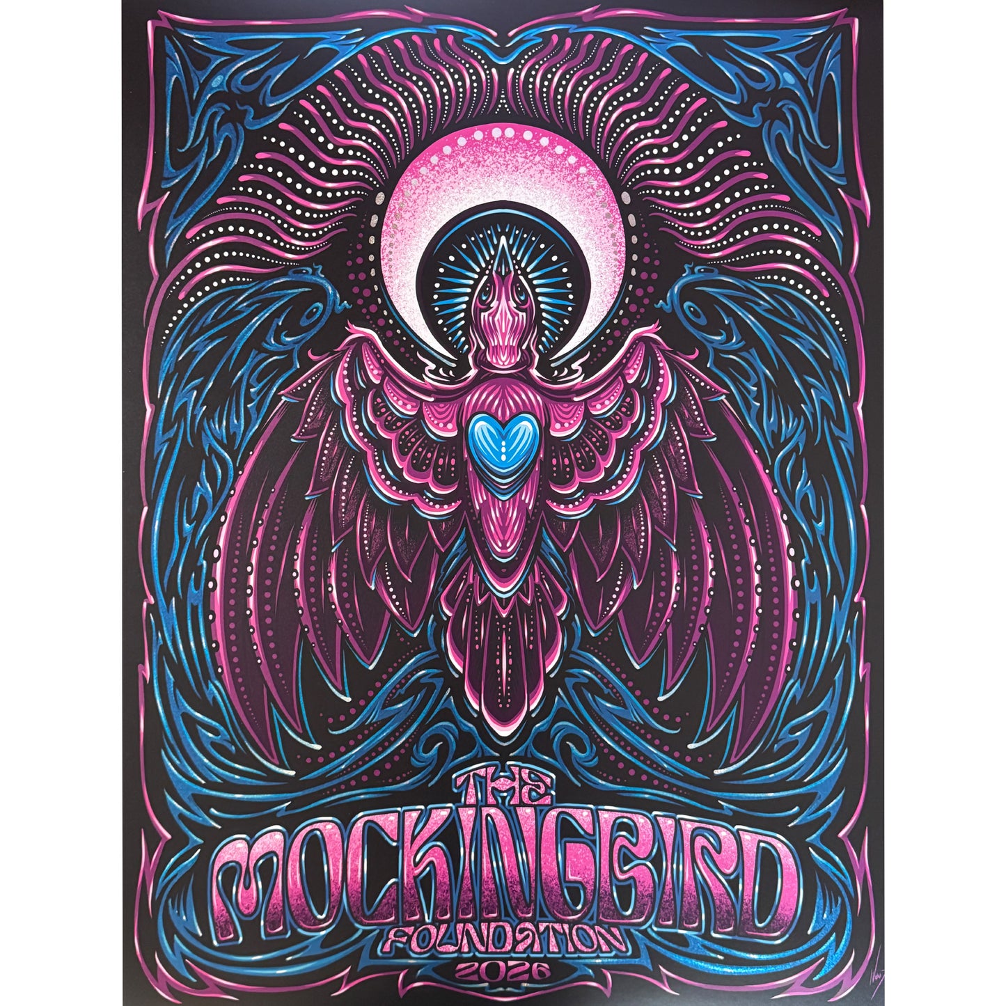 Jeff Wood - The Mockingbird Foundation Poster